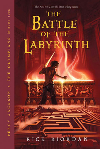 Battle of the Labyrinth Percy Jackson book review cover