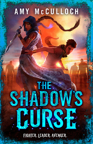 The Shadow's Curse young adult fantasy book cover