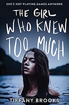 The Girl Who Knew Too Much young adult mystery thriller book cover