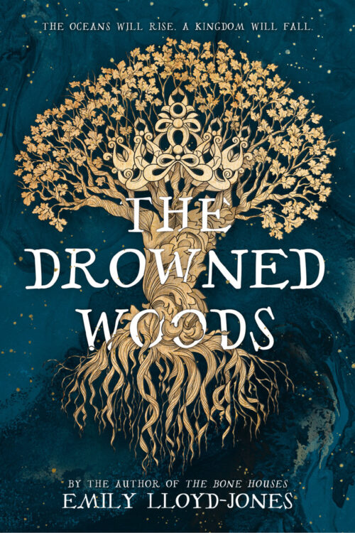 The Drowned Woods young adult fantasy book cover
