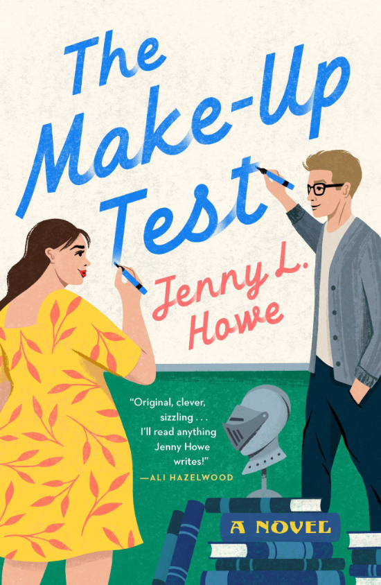 The Make-Up Test romance book cover