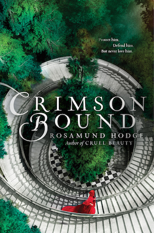 Crimson Bound young adult fairy tale retelling book cover