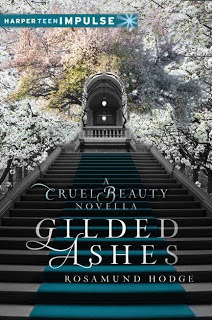 Gilded Ashes fairy tale Cinderella story book cover