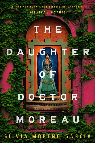 The Daughter of Doctor Moreau horror book cover