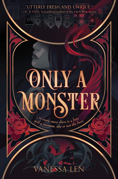 Only a Monster young adult paranormal book cover