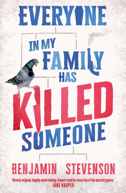 Everyone in My Family Has Killled Someone murder mystery book cover