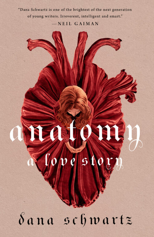Anatomy A Love Story young adult gothic romance book cover