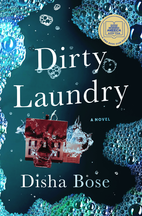 Dirty Laundry murder mystery book cover