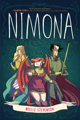Nimona graphic novel cover