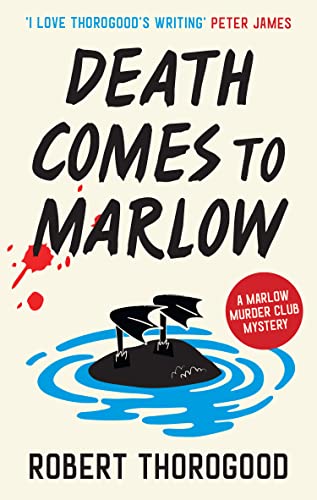 Death Comes to Marlow clean mystery book cover