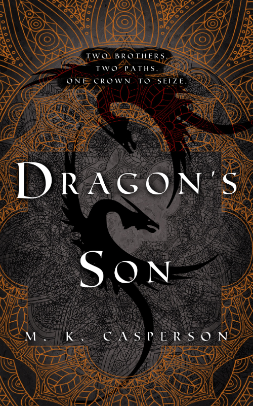 Dragon's Son fantasy romance magic book cover