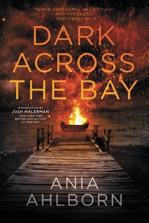 Dark Across the Bay horror thriller suspense book cover