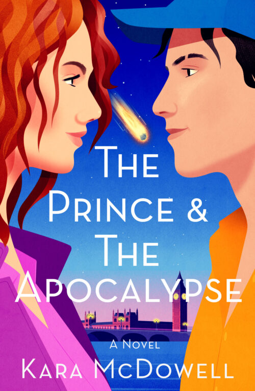 The Prince and the Apocalypse young adult romance book cover