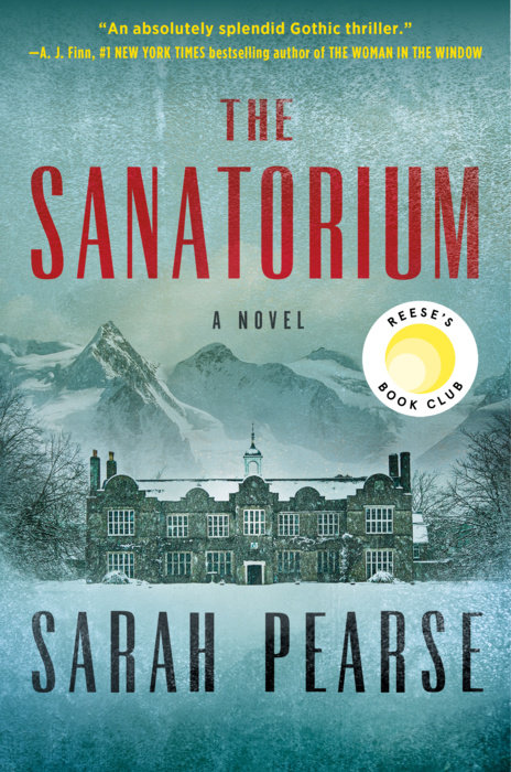 The Sanatorium mystery thriller book cover