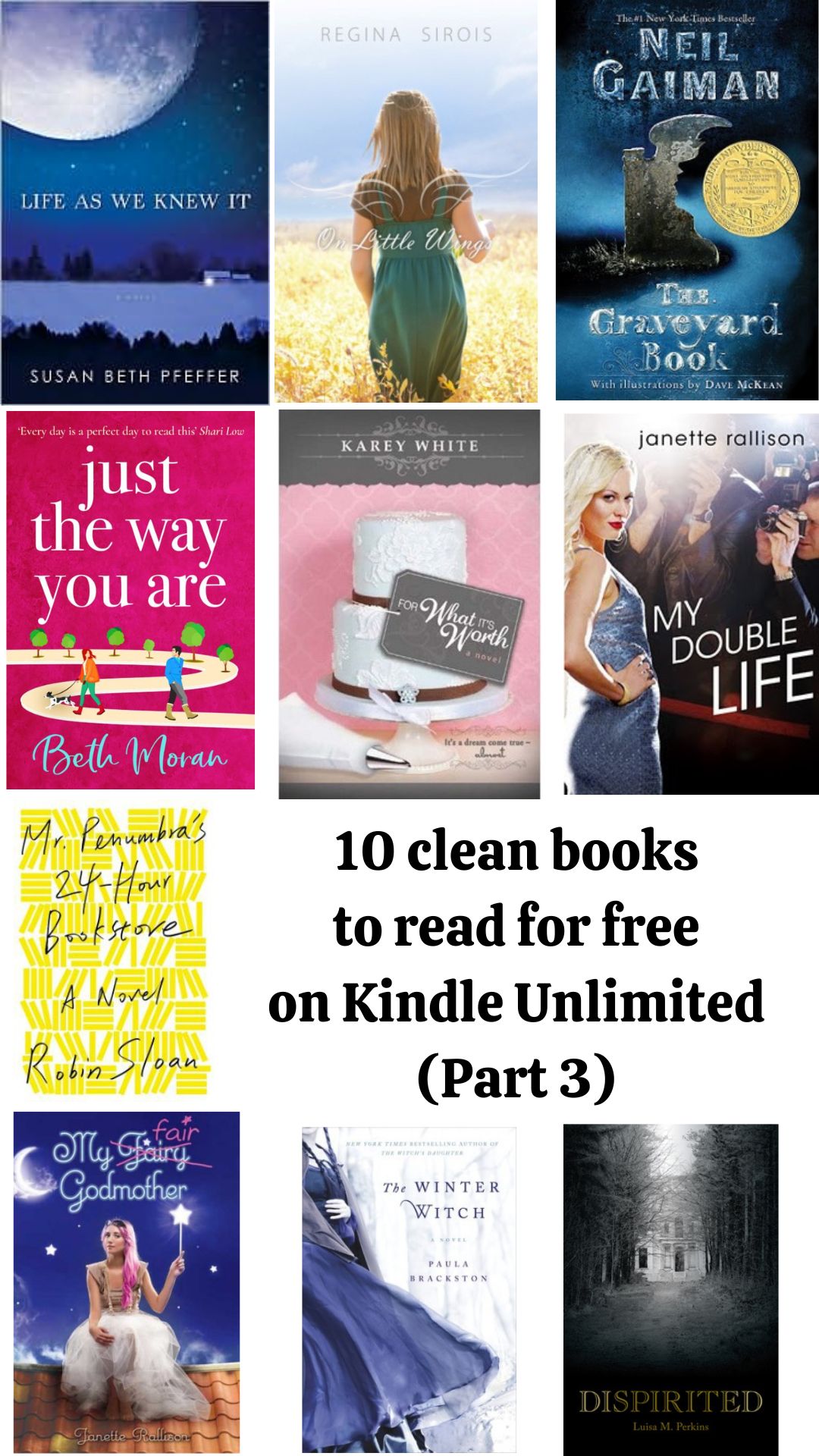 10 clean books free on Kindle