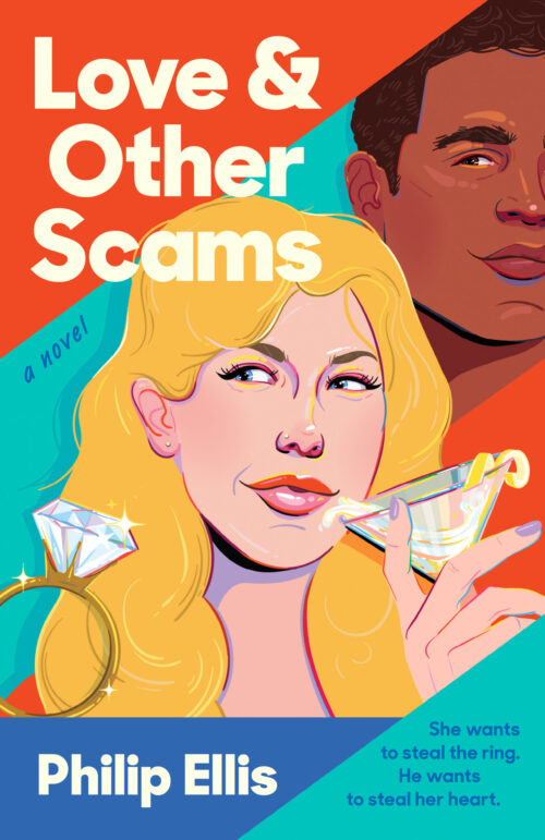 Love and Other Scams romance heist book cover