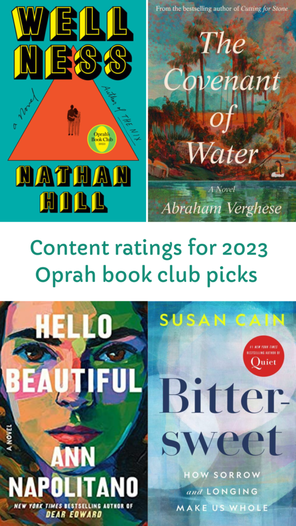 Oprah book club picks from 2023 Rated Reads