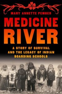 Medicine River book over